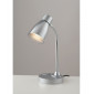 Lampe de table Arkimede ChromeArgenté 36 Cm|Lampes à poser|Luminaire Center
