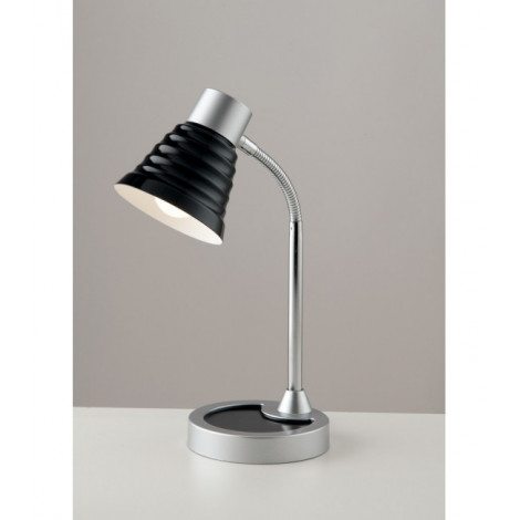 Lampe de table Leonardo Noir 39 Cm|Lampes à poser|Luminaire Center