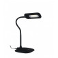 Lampe de table Darwin 1 ampoule Métal,silicone Noir|Lampes à poser|Luminaire Center