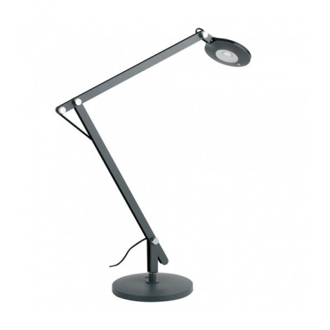 Lampe de table Locke 1 ampoule Métal Gris|Lampes à poser|Luminaire Center