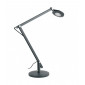 Lampe de table Locke 1 ampoule Métal Gris|Lampes à poser|Luminaire Center