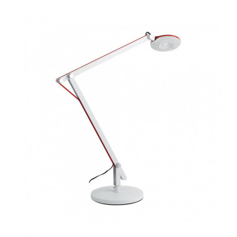 Lampe de table Locke 1 ampoule Métal blanc|Lampes à poser|Luminaire Center