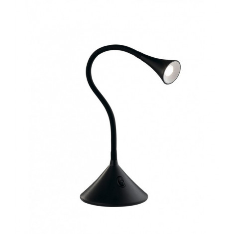 Lampe de table Newton 1 ampoule Métal,silicone Noir|Lampes à poser|Luminaire Center