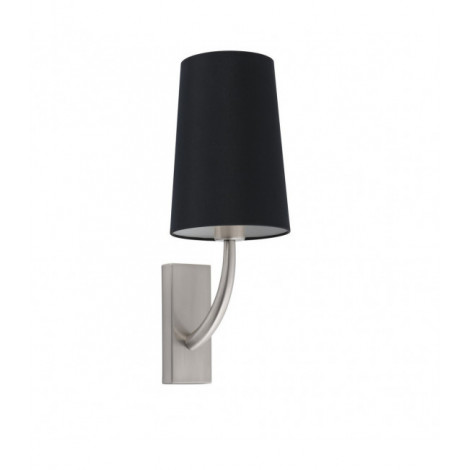 Lampe avec abat jour Rem Nickel mat 1 ampoule 23cm|Lampes à poser|Luminaire Center
