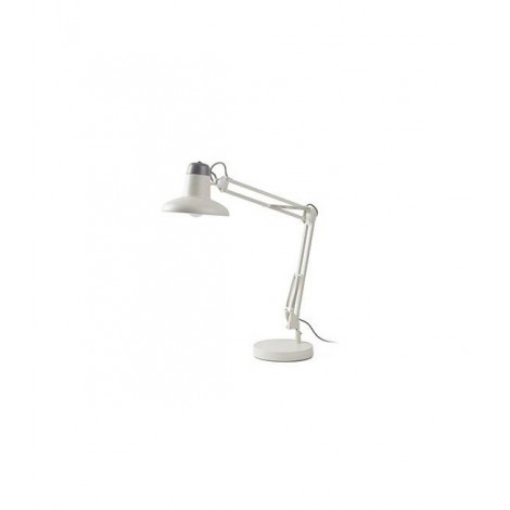 Lampe de table Snap blanc 1 ampoule 57cm|Lampes à poser|Luminaire Center