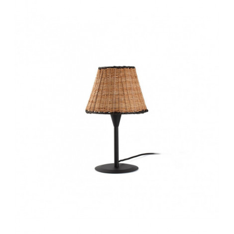 Lampe de table Sumba Noir 1 ampoule 40cm|Lampes à poser|Luminaire Center