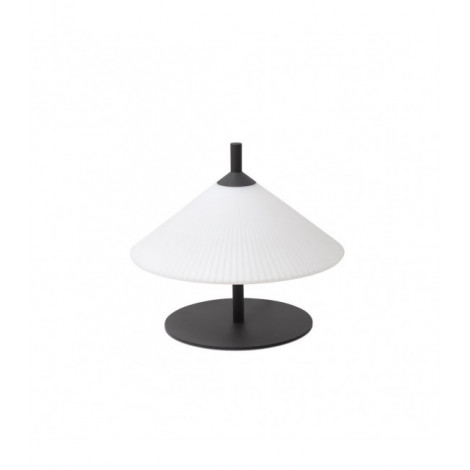 Lampe de table Saigon Gris foncé 1 ampoule 30cm|Lampes à poser|Luminaire Center