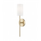 Lampe avec abat jour Olivia Acier Laiton 1 ampoule 47,6cm|Lampes à poser|Luminaire Center
