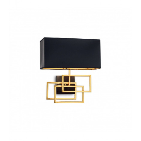 Lampe avec abat jour Luxury Métal Laiton 1 ampoule 39cm|Lampes à poser|Luminaire Center