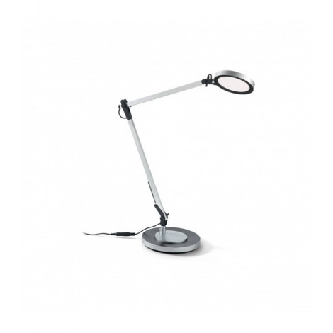 Lampe de table Futura Aluminium Aluminium 1 ampoule 65,5cm|Lampes à poser|Luminaire Center