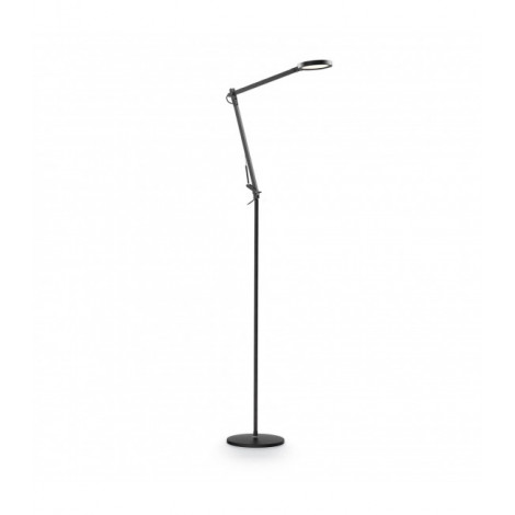 Lampe de lecture Futura Aluminium Noir 1 ampoule 145cm|Lampes à poser|Luminaire Center
