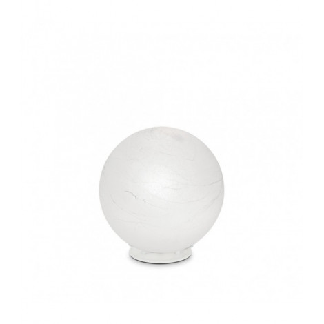 Lampe de table Carta Plastique blanc 1 ampoule 31cm|Lampes à poser|Luminaire Center