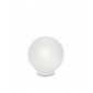 Lampe de table Carta Plastique blanc 1 ampoule 31cm|Lampes à poser|Luminaire Center