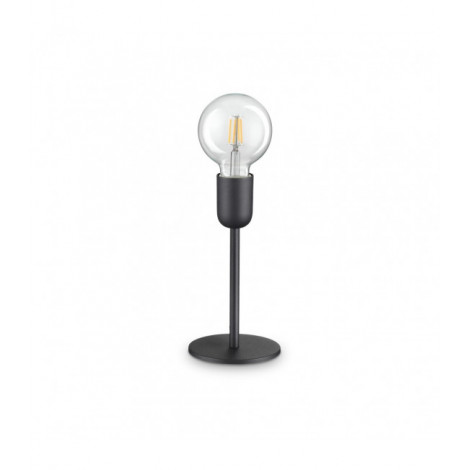 Lampe de table Microphone Métal Noir 1 ampoule 22cm|Lampes à poser|Luminaire Center