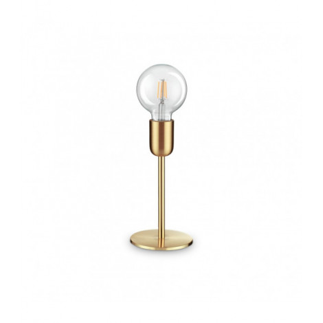 Lampe de table Microphone Métal Laiton satiné 1 ampoule 22cm|Lampes à poser|Luminaire Center