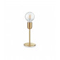 Lampe de table Microphone Métal Laiton satiné 1 ampoule 22cm|Lampes à poser|Luminaire Center