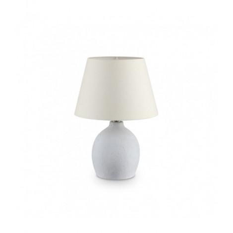 Lampe de table Boulder Verre Béton 1 ampoule 55cm|Lampes à poser|Luminaire Center