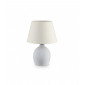 Lampe de table Boulder Verre Béton 1 ampoule 55cm|Lampes à poser|Luminaire Center