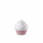 Lampe de table Cupcake Résine Rose 1 ampoule 21cm|Lampes à poser|Luminaire Center