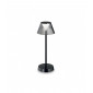 Lampe de table Lolita Métal Noir 1 ampoule 34,5cm|Lampes à poser|Luminaire Center