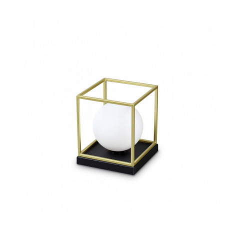 Lampe de table Lingotto Verre,métal Laiton 1 ampoule 22cm|Lampes à poser|Luminaire Center