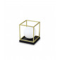 Lampe de table Lingotto Verre,métal Laiton 1 ampoule 22cm|Lampes à poser|Luminaire Center