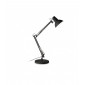 Lampe de table Wally Métal Noir mat 1 ampoule 58cm|Lampes à poser|Luminaire Center