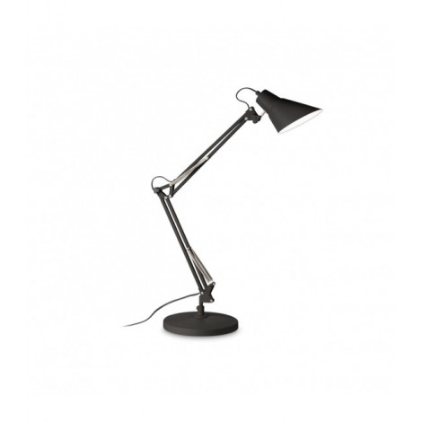 Lampe de table Sally Métal Noir 1 ampoule 58cm|Lampes à poser|Luminaire Center