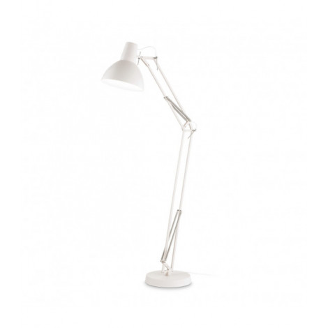 Lampe de bureau Wally Métal blanc mat 1 ampoule 160cm|Lampes à poser|Luminaire Center