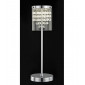 Lampe Design Florina Chrome 45 Cm|Lampes à poser|Luminaire Center