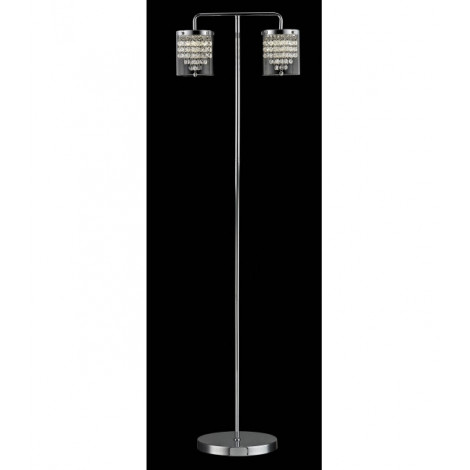 Lampe Design Florina Chrome 150 Cm|Lampes à poser|Luminaire Center