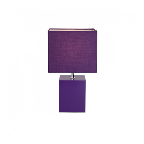 Lampe de table Bara Violet 1 ampoule 28,5cm|Lampes à poser|Luminaire Center