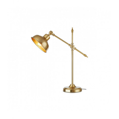 Lampe de table Grimstad Métal Laiton 1 ampoule 56,5cm|Lampes à poser|Luminaire Center