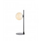 Lampe de table globe Dione Métal Noir 1 ampoule 62,5cm|Lampes à poser|Luminaire Center