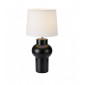 Lampe de table Shape Céramique Noir 1 ampoule 46cm|Lampes à poser|Luminaire Center