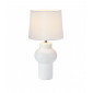 Lampe de table Shape Céramique blanc 1 ampoule 46cm|Lampes à poser|Luminaire Center