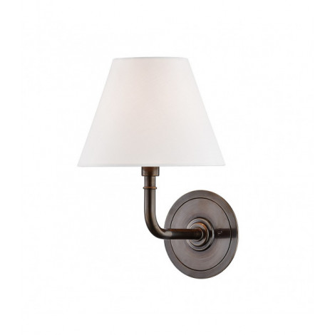 Lampe avec abat jour Signature Acier Bronze 1 ampoule 28,6cm|Lampes à poser|Luminaire Center