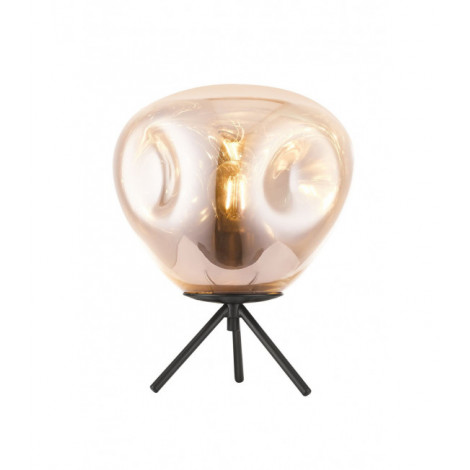 Lampe de table Nina Noir 1 ampoule 38cm|Lampes à poser|Luminaire Center