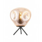 Lampe de table Nina Noir 1 ampoule 38cm|Lampes à poser|Luminaire Center