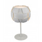 Lampe de table Brigitte blanc 1 ampoule 47cm|Lampes à poser|Luminaire Center