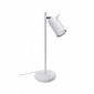 Lampe de table Ring Desk Acier blanc 1 ampoule 43cm|Lampes à poser|Luminaire Center