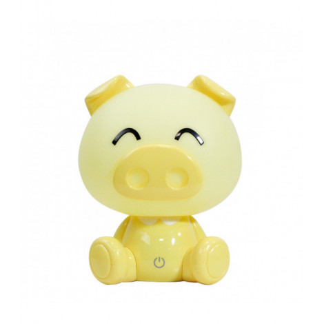 Lampe de table PIGGY Plastique Jaune|Lampes à poser|Luminaire Center