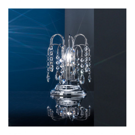 Lampe de table PIOGGIA Métal Chrome|Lampes à poser|Luminaire Center