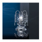 Lampe de table PIOGGIA Métal Chrome|Lampes à poser|Luminaire Center