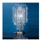 Lampe de table PIOGGIA 2 Light Métal Chrome|Lampes à poser|Luminaire Center