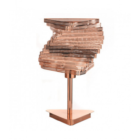 Lampe de table CARTOCCIO Métal Cuivre|Lampes à poser|Luminaire Center
