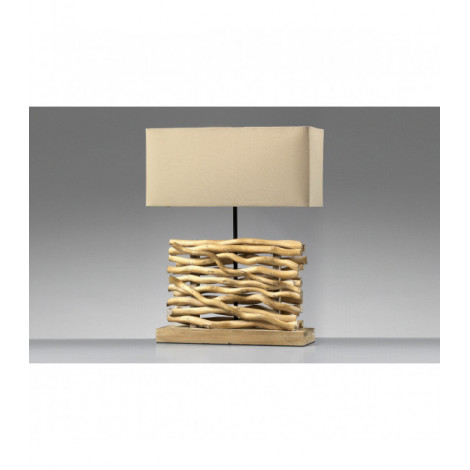 Lampe de table MARICA Bois Bois|Lampes à poser|Luminaire Center
