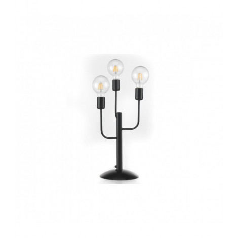 Lampe de table MANTIS 3 Light Métal Noir|Lampes à poser|Luminaire Center