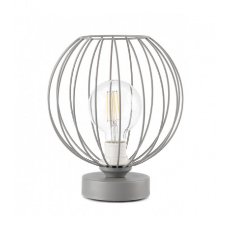 Lampe de table MELONE Métal Gris|Lampes à poser|Luminaire Center