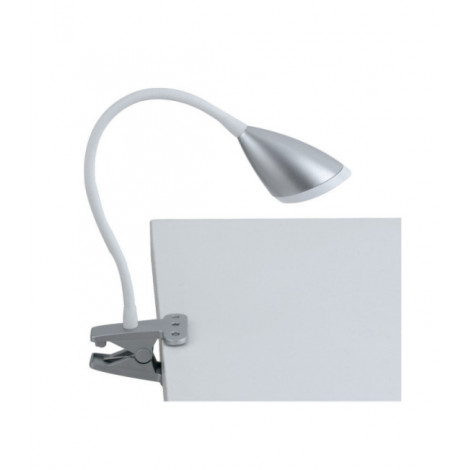 Lampe de table HEGEL Métal,Silicone Argent|Lampes à poser|Luminaire Center